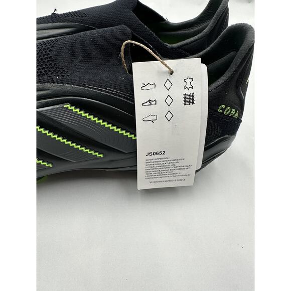 Size 8.5 adidas Copa Pure 3 Elite Laceless FG Men’s Black Soccer Cleats JS0652